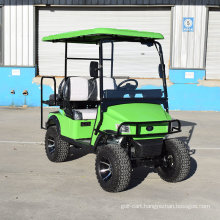 Support Customization Factory Price 4 Seaters Hotel Electric Vehicle Golf Car Whit Cargo Box